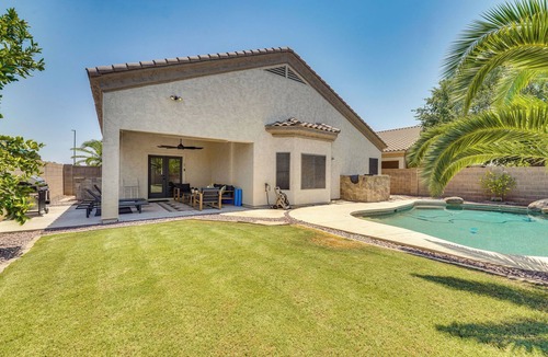 Neely Farms House | Heated Pool, Furnished Patio! Gilbert Getaway