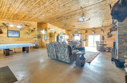 Fedora House | Hot Tub & Fire Pit: Family Retreat in South Dakota