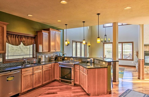 Sturgis House | Hot Tub, Game Room! Black Hills Rally-Ready Estate