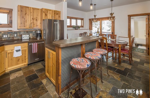 Big Sky House | Impressive Big Sky Custom Home, Private Hot Tub, Mountain Views, Fireplace