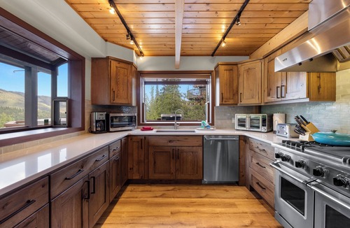 Whitefish House | Incredible ski in/ski out access home! Huge views!