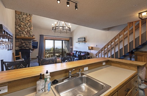 Whitefish Condo | Incredible views and even better ski access! Newly remodeled ski condo