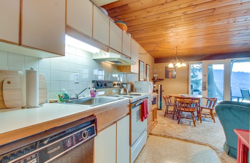 Whitefish Condo | Lakefront condo w/great views, pool/hot tub, beach access - near skiing