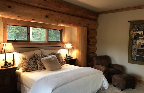 Big Sky House | Large, secluded, luxury log home on 20 acres in Big Sky, Montana.