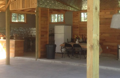 Superior Cabin | Longhorn Cabin-Separate Bedroom, Sleeper Futon in Living Area