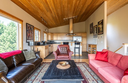 Bozeman House | Look Down - Perched on a mountain with hot tub between Livingston and Bozeman