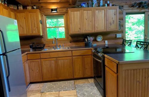 Richville Cabin | Make Memories - Secluded Log Cabin on Marion Lake Channel with Private Dock