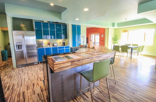 Columbia Falls House | Modern, Colorful home near Glacier Park w/hot tub!