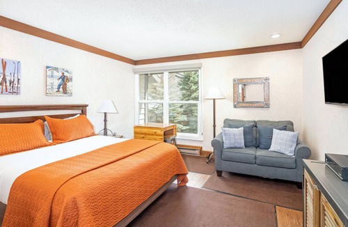 Telluride Hotel | Mountainside Inn 118 1 Bedroom Hotel Room by Alpine Lodging Telluride