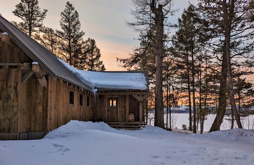 Seeley Lake House | Newly-updated Camp Q on Placid Lake, Sleeps 6, Private Dock