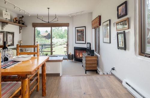 Spring Creek Ranch Condo | Outpost: Harvest Dance 3177 - Pool Access, Fireplace and Teton Views!