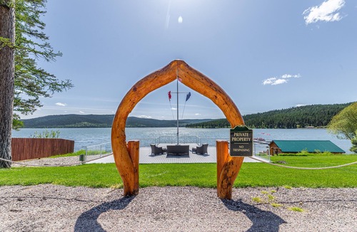 Lake Mary Ronan Cabin | Overlook Cabin with Large Deck, Stunning Lake View