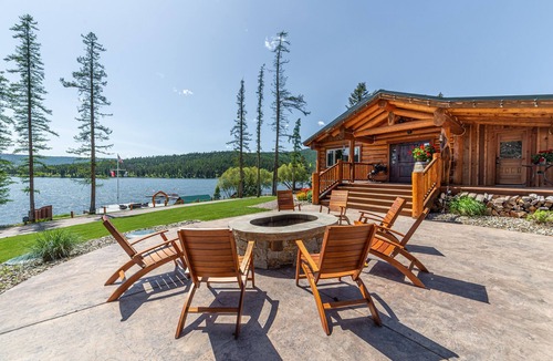 Lake Mary Ronan Cabin | Overlook Cabin with Large Deck, Stunning Lake View