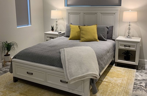 Desert View Village Villa | Peaceful Guest Suite & Courtyard