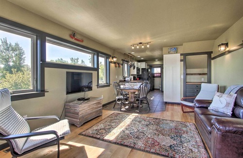 Bynum Apartment | Pet-friendly Choteau Townhouse With Gas Grill!
