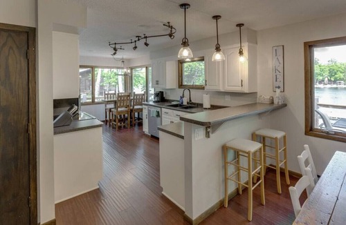 Crosslake House | Protected Channel, Swimming, Fishing from Dock