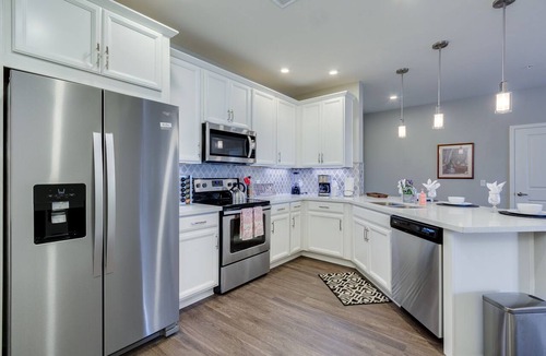 Downtown Condo | Relax in 2 bedroom Condo at The Cays Ocotillo!30 Night Min!
