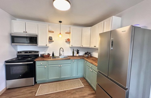 East Glacier Park Cabin | Relaxing Cabin with Waterfall near Glacier National Park - King Bed!