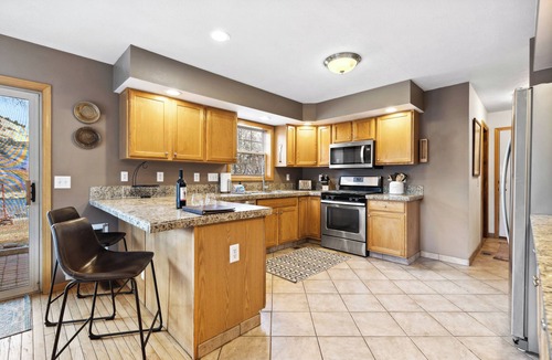Gypsum House | Riverfront - Single Family Home - Private Hot Tub - Fishing/Rafting/OHV/Skiing!