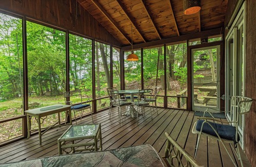 Diamond Point House | Rustic Lakefront Retreat w/Boathouse, Views & Fun