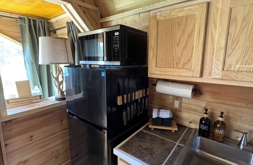 Escanaba Cabin | Rustic tiny cabin-WiFi & power, close to beach, boat launch, lighthouse, trails