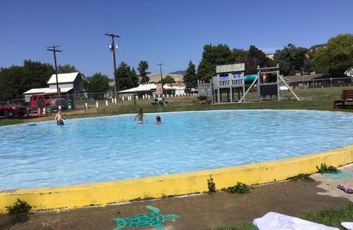 Plains RV Rental | RV hookup in small Montana town next to city park Address: 202 Oak