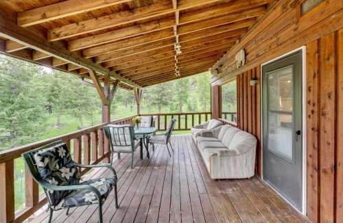 Rexford House | Scenic Kootenai Forest Home with Outdoor Living Area