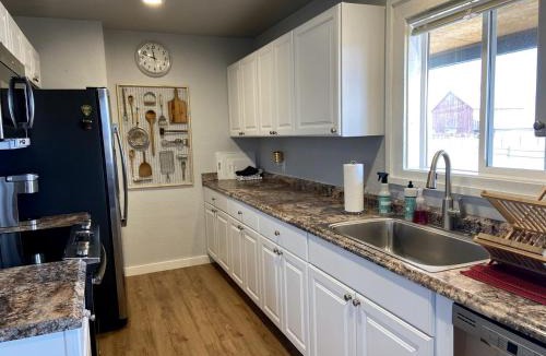 McAllister House | Secluded Modern Vacation Home with Madison Range Views near Ennis Lake, McAllister Montana