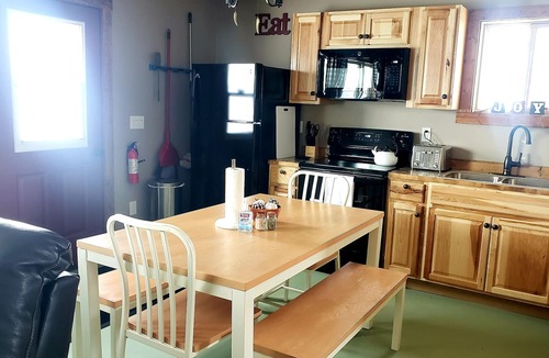 White Sulphur Springs Cabin | Shedhorn Cabin #3 of 3 - 1 BEDR & Full RV Hookups