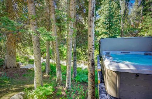 Salt Lake Mountain Resorts House | Solitude Mountain Cabin: Creek-Side View & Hot Tub