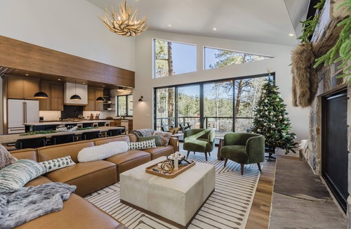 San Juan River Village House | Spacious New Luxury Mountain Home | Hot Tub, Views, Near Wolf Creek