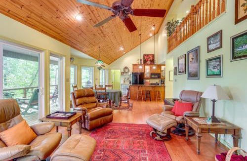 Mammoth Spring House | Spring River Vacation Rental w/Deck & Views