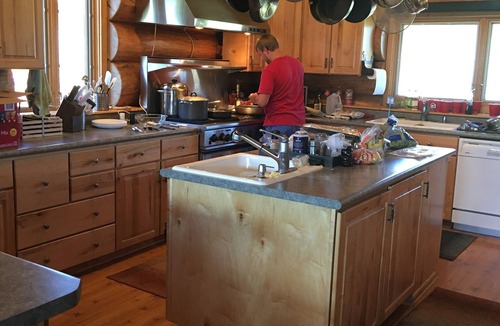 West Yellowstone House | Summer '26 Available! 4700 sq ft log home on 5 acres overlooking Hebgen Lake.