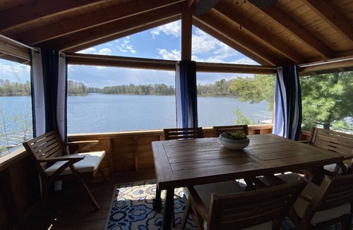Crosslake Cabin | The Boathouse-on the Whitefish Chain of Lakes
