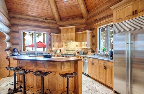 Marion House | The Montana Manor, Custom Log Estate Sleeping 14