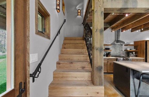 Bozeman House | The Perfect Creekside Getaway with Hot Tub