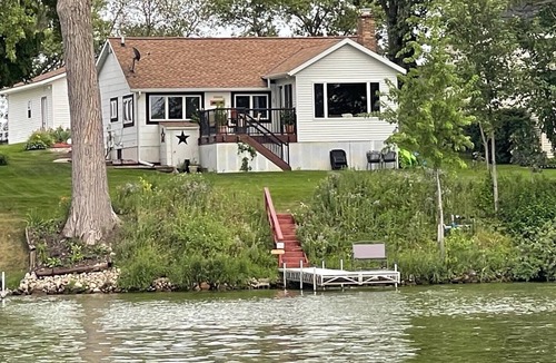 Sauk Centre House | Views! Peaceful, updated, and centrally-located waterfront retreat on Sauk Lake!