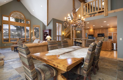 Historic District House | Walking distance to downtown Breck, Stunning ski resort panorama, hot tub, foosball, arcade machine!