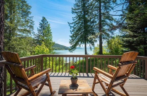 Ponder Point House | Waterfront, Dock, Lodge Home, Hot Tub, Teepee