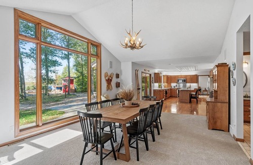 Dassel House | Westview Lodge - hot tub/pool/lake front/private/2 fireplaces
