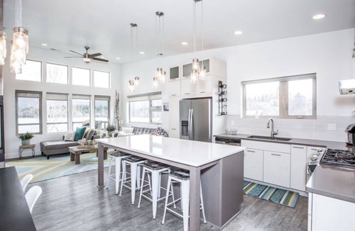 Whitefish Condo | Whitefish Lakefront 3 BR Penthouse, 5 min from downtown, view of Big Mountain