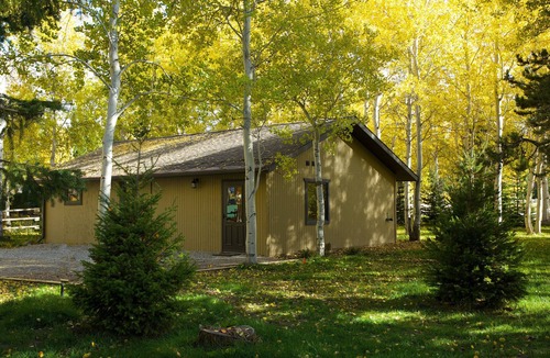 Lazy Acres Cabin | Yellowstone Aspen Cabin - NEW LISTING! Nestled in mature aspen and pine trees.