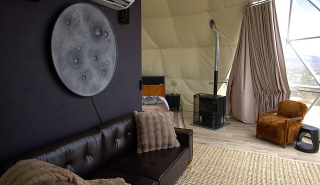 A space cowboy dome stay under Utah skies!