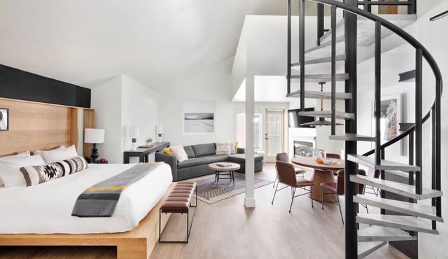 Adventurer Loft Suite| King + King + Sofa Sleeper at Gravity Haus Jackson Hole