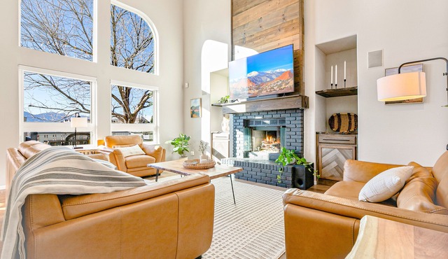 Beautiful views of the front range, and ample space to host large groups