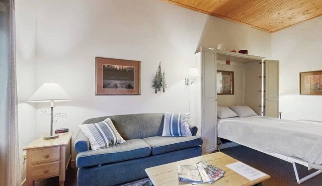 Cozy resort studio - Walk to lifts, shops, restaurants & entertainment