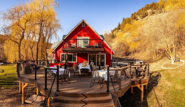 Great Dates in 2027 Still Available. Private pool. Cub River Canyon. Sleeps 50.
