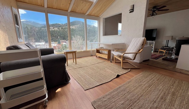 Hillside 3-bedroom House - spectacular views and light - wonderful Idaho Springs