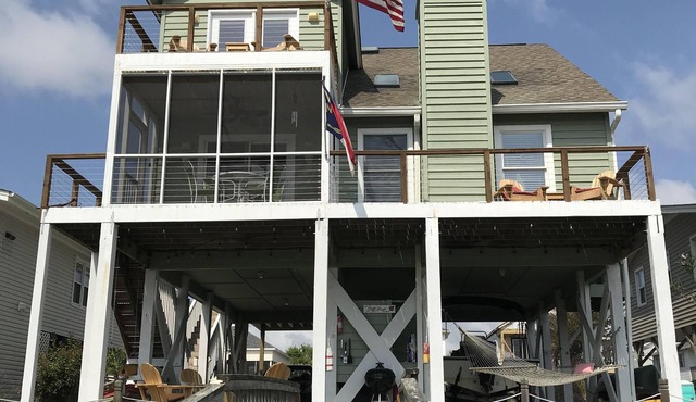 Island Home-On Canal-Near Beach Access