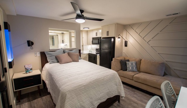 Modern Basement Studio with Private Entrance